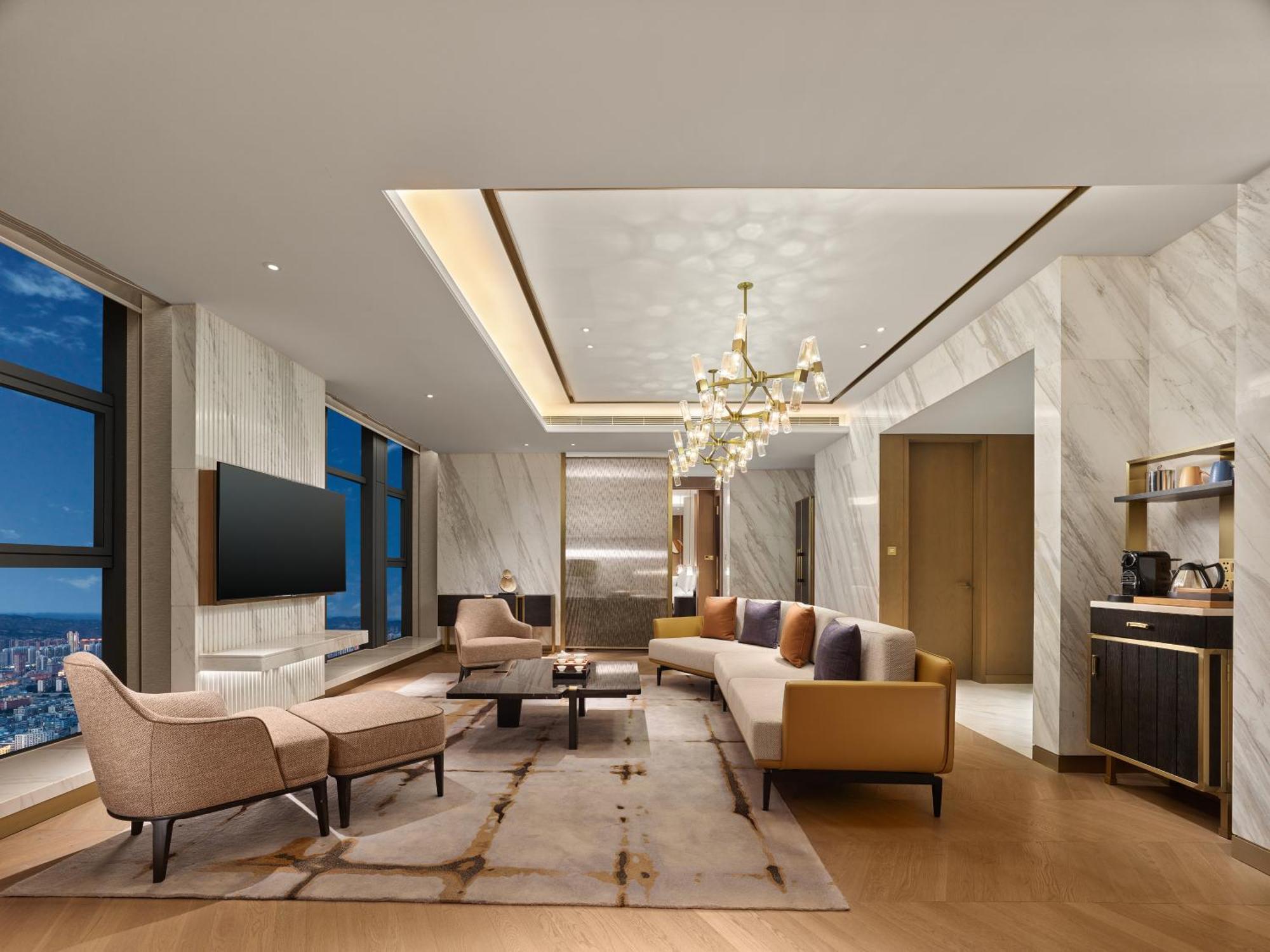 Hilton Lanzhou City Center Exterior foto